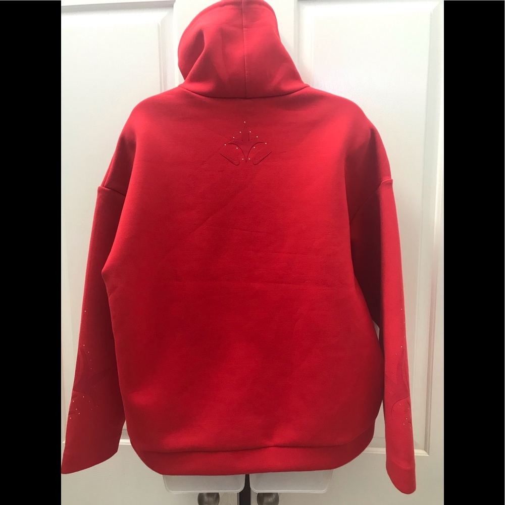 NEW wTag-Women’s NIKE Mock Embellished Jacket S - Picture 3 of 4